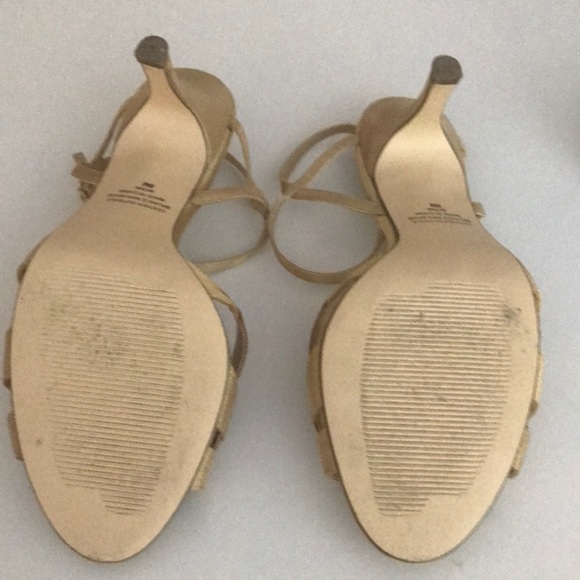 Karen Scott Gold Formal Heels - Picture 5 of 5